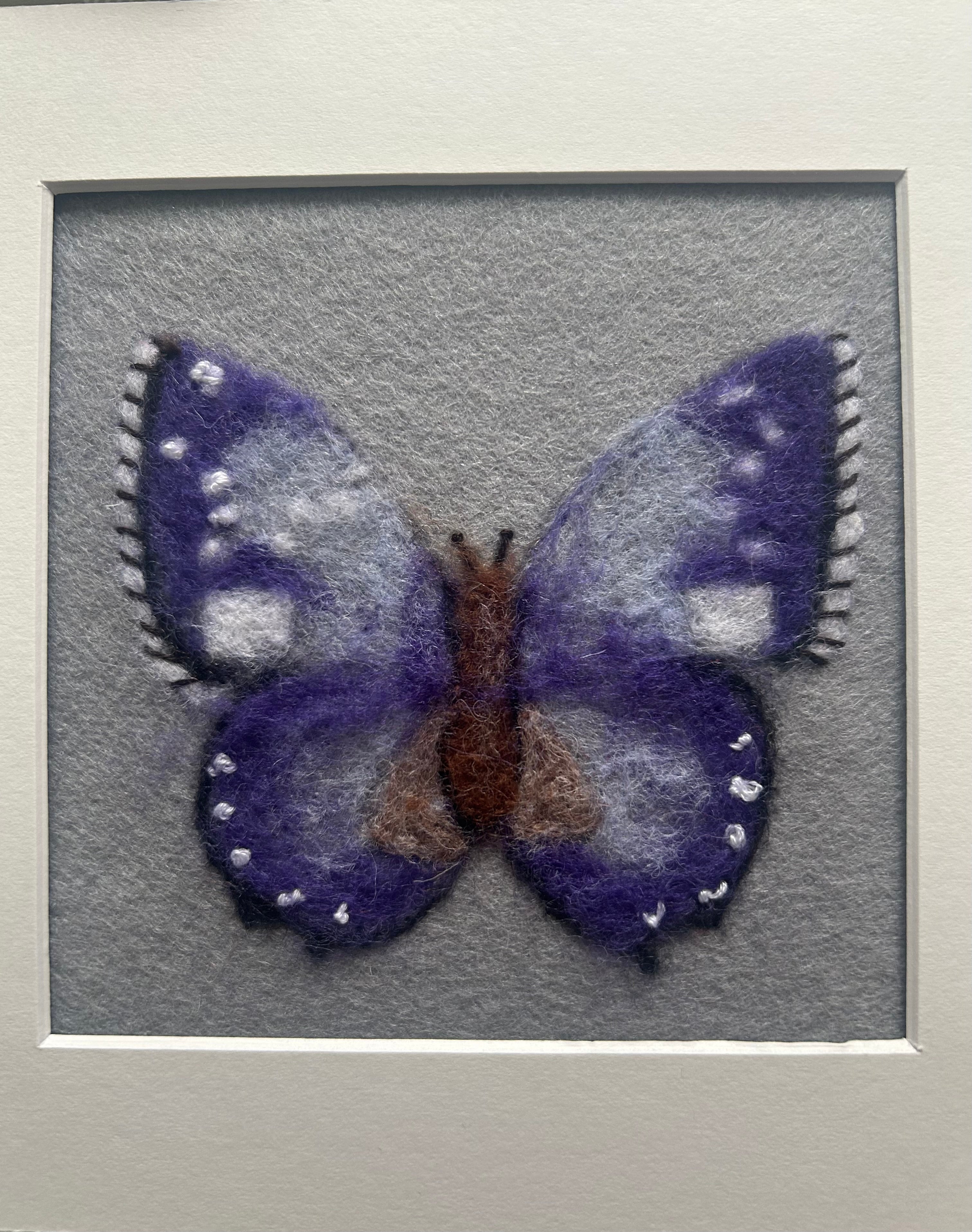 Needle Felted Butterfly