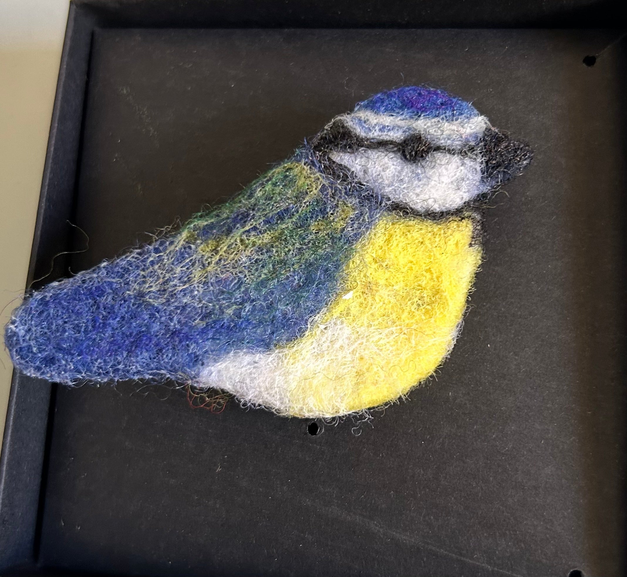 Blue Tit Brooch