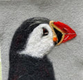 Needle Felted Puffin head